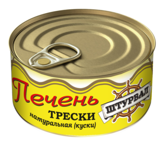 Печень трески ключ (№22) 125 гр/24