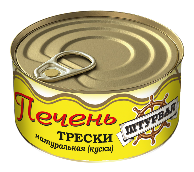 Печень трески ключ (№22) 125 гр/24