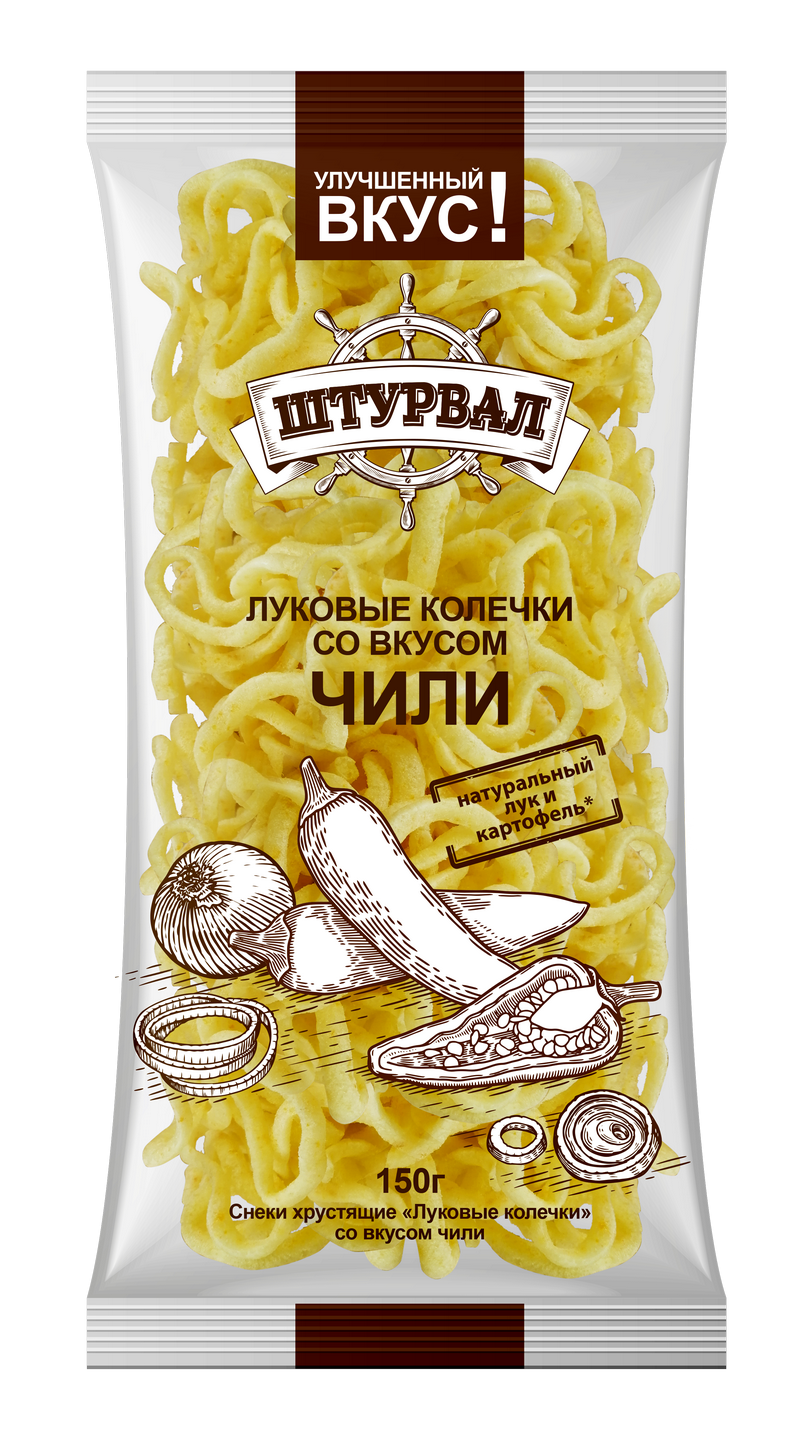 Луковые колечки "ЧИЛИ - Штурвал" 150 гр/16