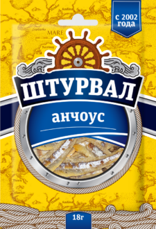 Анчоус сол. сушеный 18 г/80