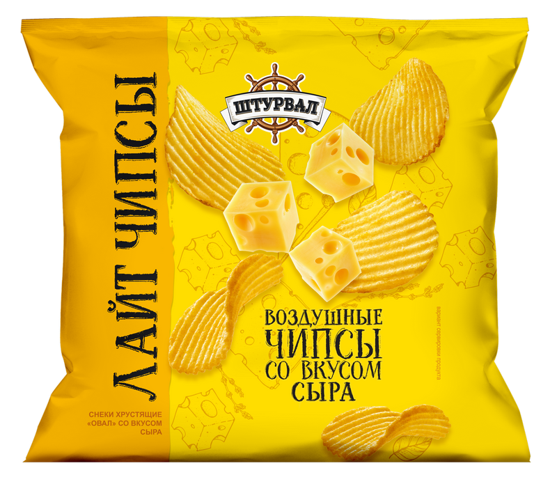Чипсы CHIPS Lite СЫР "Штурвал" 20 гр/30