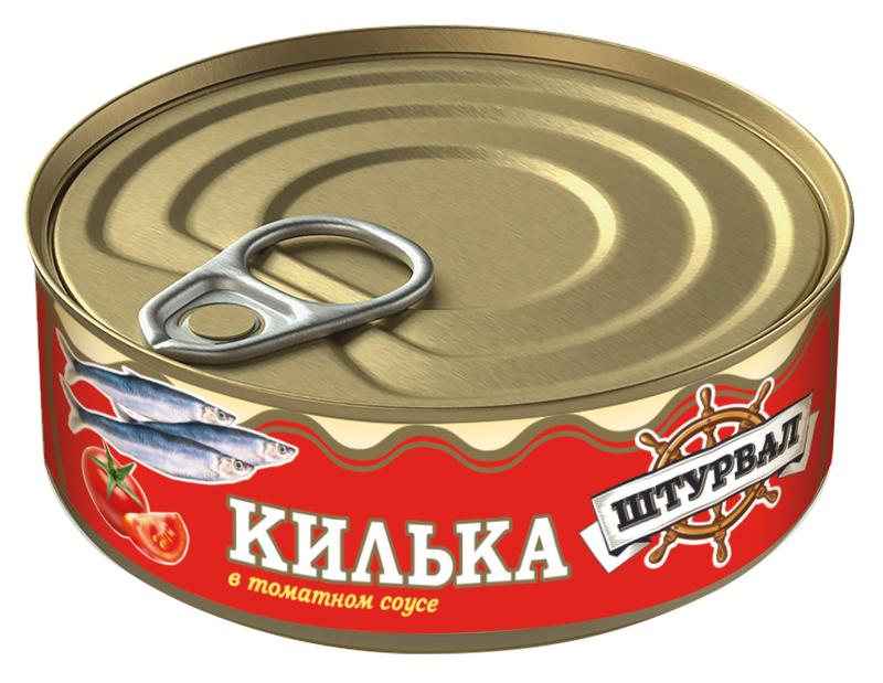 Килька Балтийская в Т/С КЛЮЧ "Штурвал" 240гр/48