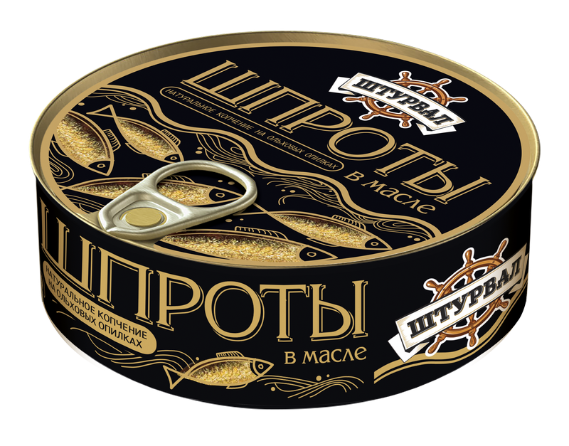 Шпроты в масле ключ 240гр/24