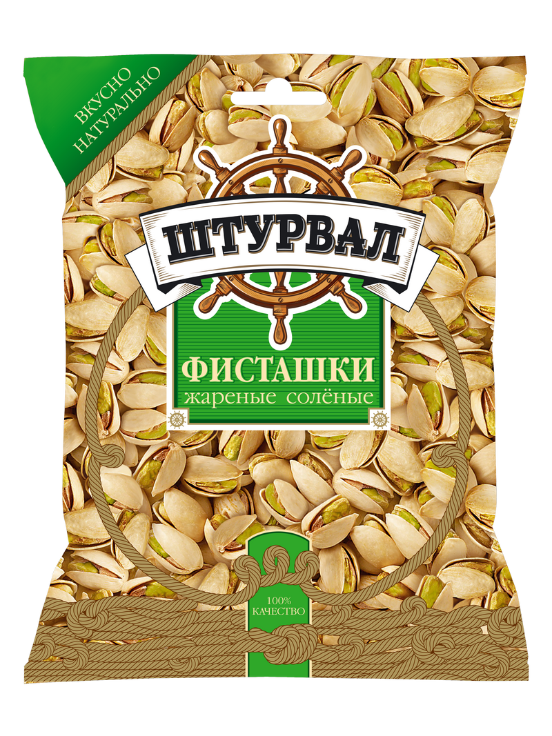 Фисташки соленые "Штурвал" 30гр/30