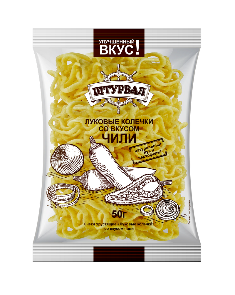 Луковые колечки "ЧИЛИ - Штурвал" 50 гр/44