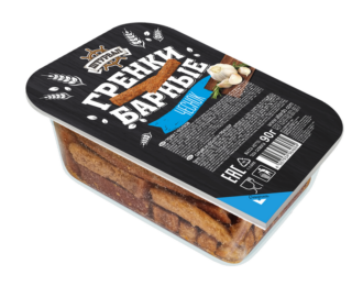 Гренки БАРНЫЕ с Чесноком  90 гр/16