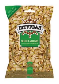 Фисташки подушка соленые "Штурвал" 90гр/12