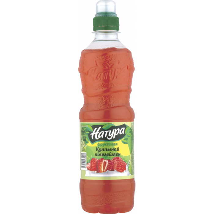 Натура Клубника со сливками  0,5 (н/газ)  /12