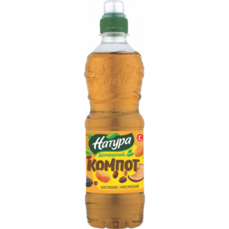 Натура Компот 0,5 (н/газ)  /12