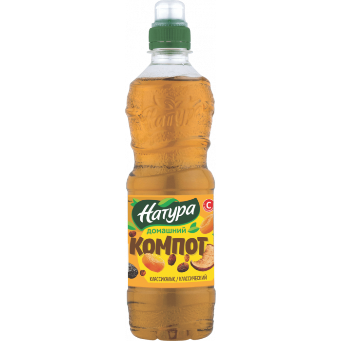 Натура Компот 0,5 (н/газ)  /12