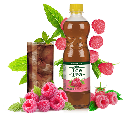 Ice Tea Black-Малина (fresh tea) 0.5 / 12