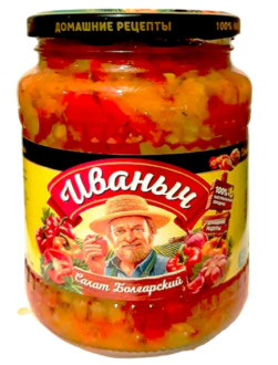 Маринованный салат Иваныч Болгарский 670 граммов