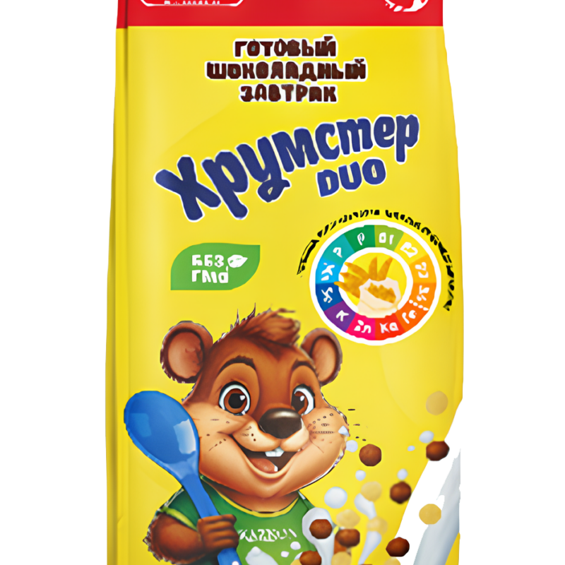 Готовый завтрак «Хрумстер» шарики с какао 150гр/10