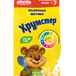 Готовый завтрак «Хрумстер» шарики молочные 180гр/10(027)