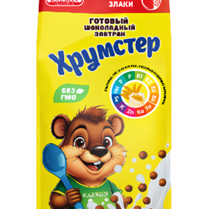 Готовый завтрак «Хрумстер» шарики с какао 180гр/10(028)