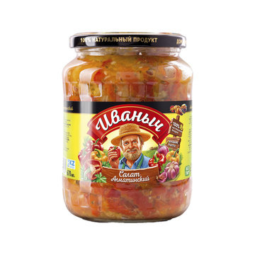 Маринованный салат "Иваныч" Алматинский 670 грамм