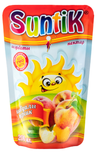 Нектар ПЕРСИК Suntik 200 мл/50