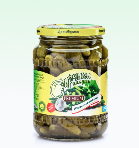 Огурчики "СДиКо" Пикули маринованные PREM. 440 мл/12