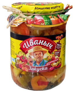 Закуска "Иваныч" ОХОТНИЧЬЯ 700 гр/12