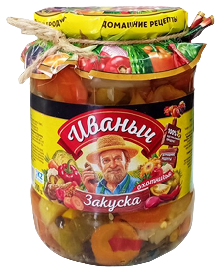 Закуска "Иваныч" ОХОТНИЧЬЯ 700 гр/12