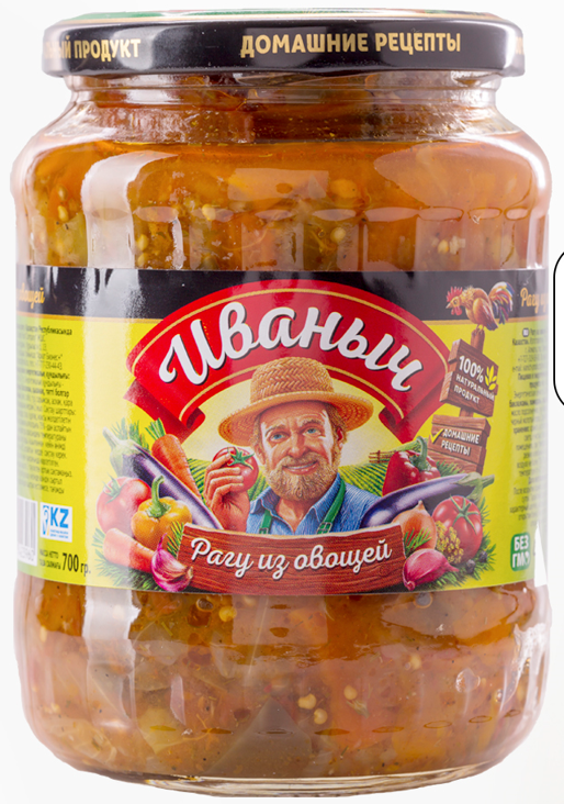 Рагу"Иваныч"овощное 700 гр/12