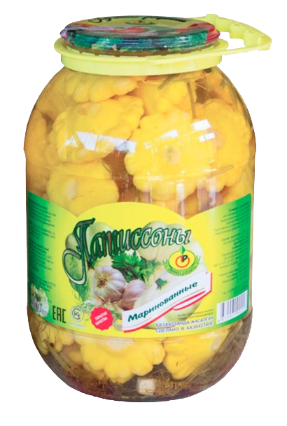 Патисоны "СДиКо" маринованые 2000 мл/4