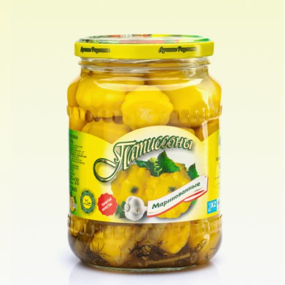 Патисоны "СДиКо" маринованные 670 мл/12