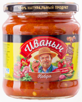 Кобра"Иваныч"соус томатно-овощной 450 гр/12