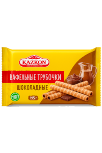 Вафельные трубочки «Шоколадные» 195 гр  / 20