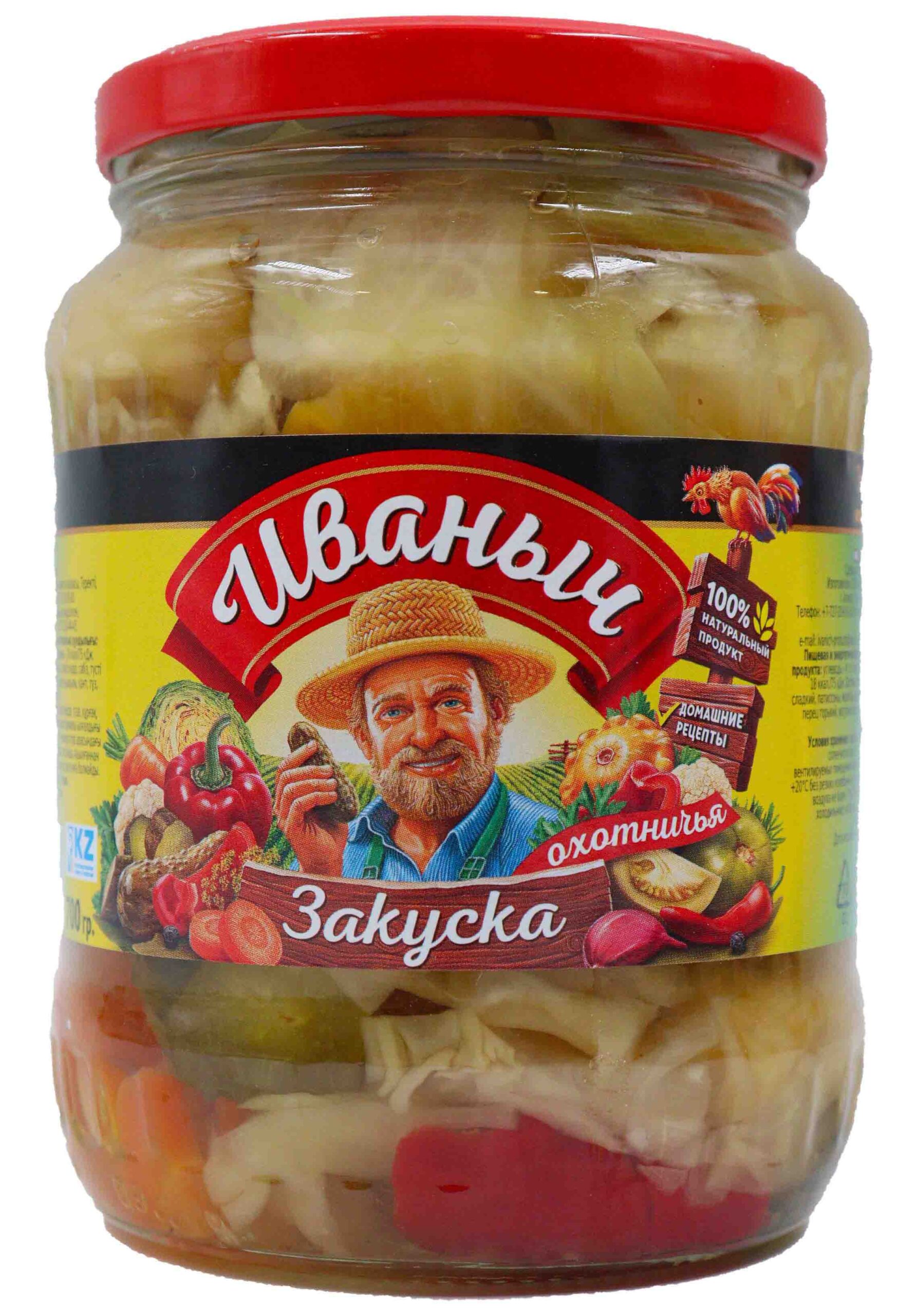 Салат"Иваныч"Охотничий 670 гр/12